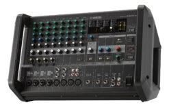 Yamaha EMX5 HIgh Efficency Portable Powered Mixer -L.A MUSIC Instruments photoviewer mixer emx5 qtr right