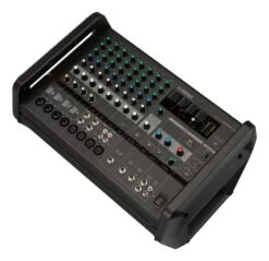 Yamaha EMX5 HIgh Efficency Portable Powered Mixer -L.A MUSIC Instruments photoviewer mixer emx5 wedge right