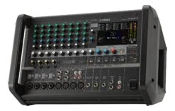 Yamaha EMX7 High Efficiency Portable Powered Mixer -L.A MUSIC Instruments photoviewer mixer emx7 qtr right