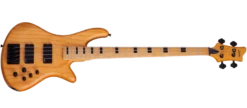 Schecter STILETTO-SESSION-4-ANS Natural Satin 4 String Bass With EMG 35DC35J Pickups 2850-SHC