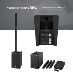 Yamaha STAGEPAS1K YAMAHA PORTABLE PA SYSTEM -L.A MUSIC Instruments stagepas 1k1 57545.1564724076.1280.1280