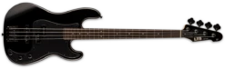 ESP LTD Surveyor '87 Alder Body Electric Bass, Black LSURVEYOR87BLK